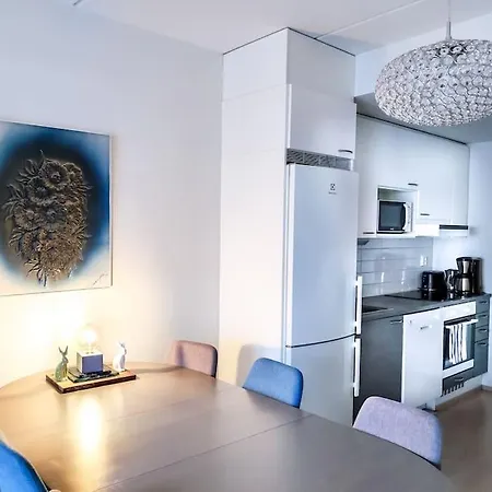 Alvar, Tilava Uusi Kaksio Ydinkeskustassa 53 M2 Apartman *