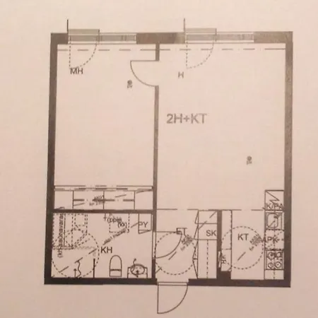 Apartman Alvar, Tilava Uusi Kaksio Ydinkeskustassa 53 M2 Jyväskylä
